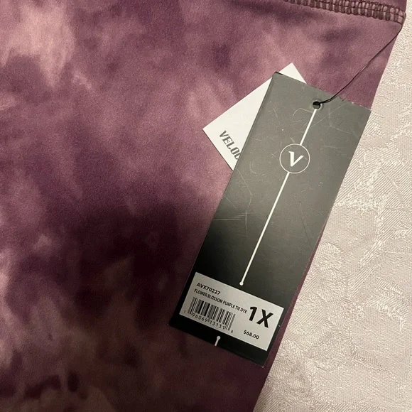 Velocity High Waist Squat Proof Ankle Length Yoga Pants For Women Size 1X - Picture 4 of 5